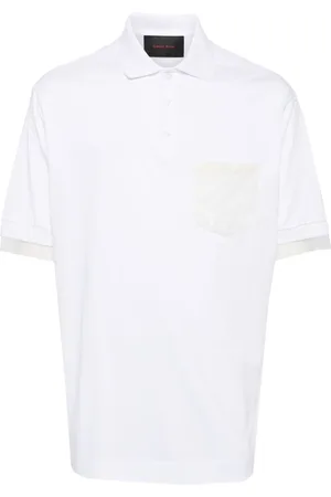 Simone Rocha Polo med gennemsigtig blondelomme