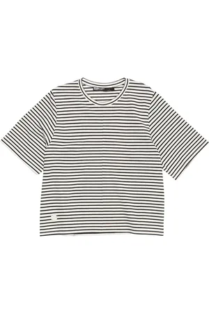 Bimba y Lola Kasseformet T-shirt med striber