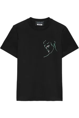 Msgm T-shirt med broderi