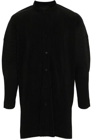 Issey Miyake Plisseret March skjorte