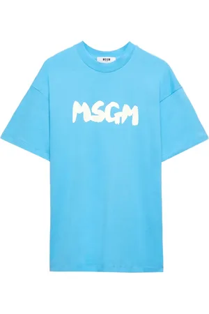 Msgm T-shirt med logotryk