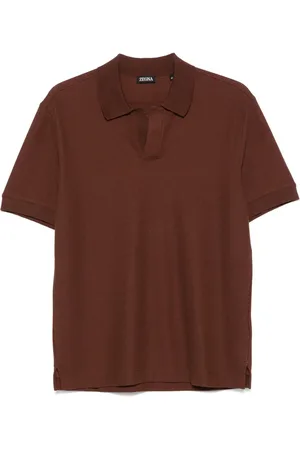 Ermenegildo Zegna T-shirt med polokrave