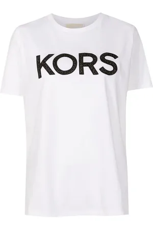 Michael Kors T-shirt med dyretryk og logo