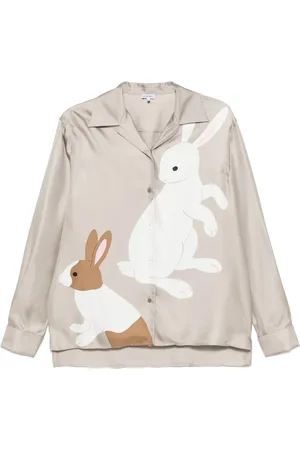 Loewe X Suna Fujita silkeskjorte