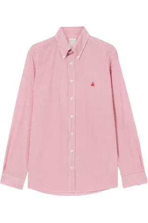 Brooks Brothers Stribet skjorte med knaplukning