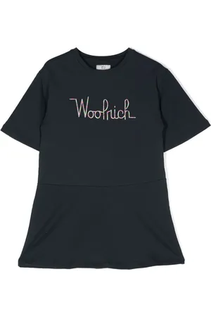 Woolrich T-shirt med broderet logodetalje