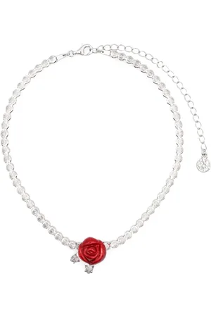Shushu/Tong Halskæde med rose-vedhæng