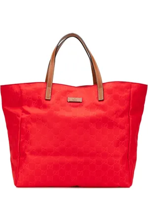 Gucci GG tote i nylon fra 2000-2015