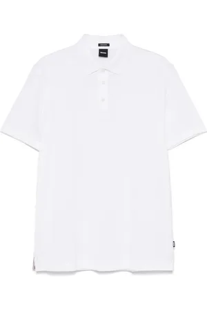HUGO BOSS Polo med slub-tekstur