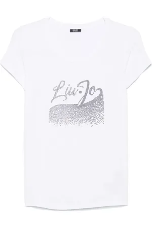 Liu Jo T-shirt med rhinstensudmykning
