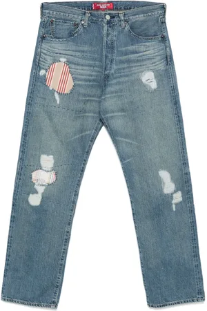 JUNYA WATANABE Jeans med mærkedetalje