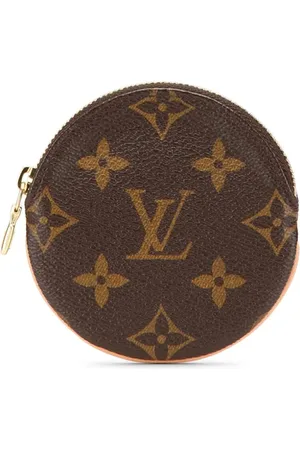 LOUIS VUITTON Rund Porte-Monnaie pung med monogram fra 2013