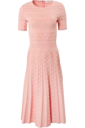 Carolina Herrera Strikket mini pointelle-kjole