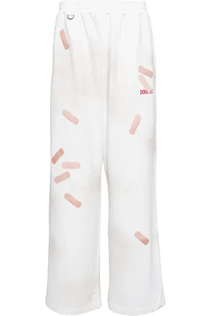 DOUBLET Joggingbukser med bandage-broderi