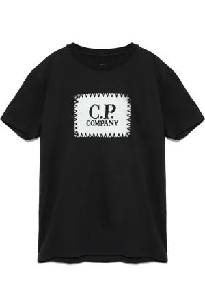 C.P. Company Kortærmet T-shirt med logotryk
