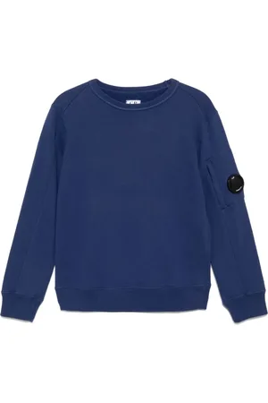 C.P. Company Sweatshirt med linsedetalje