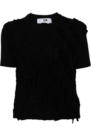 Msgm T-shirt med flæser