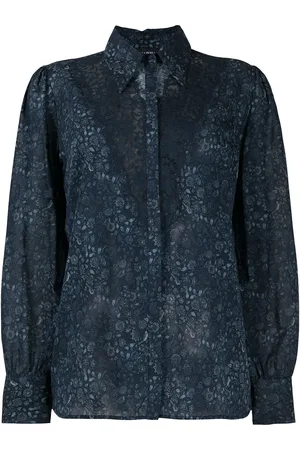 La Perla Semi-gennemsigtig top med blondekant