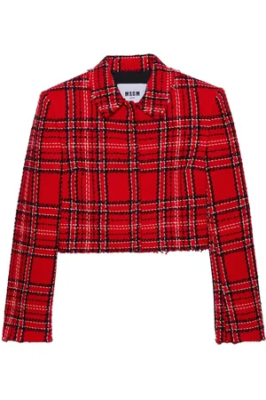 Msgm Ternet tweed-jakke