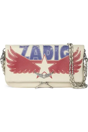Zadig & Voltaire America skuldertaske i læder