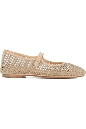 ANTONIO BARBATO Flade ballerinaer i mesh