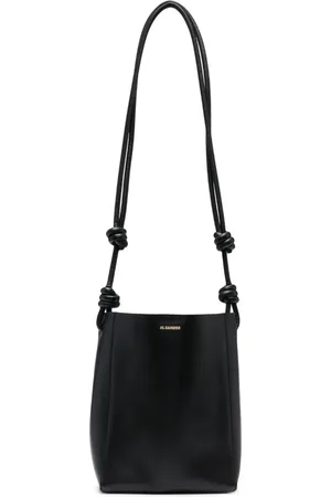 Jil Sander Giro crossbody-taske i læder