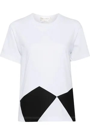 Comme des Garçons T-shirt med paneler