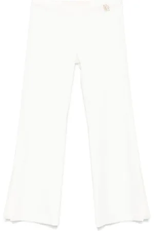 MISS BLUMARINE Bukser med logoplade
