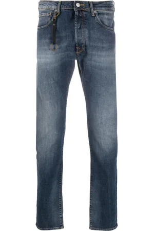 Incotex Jeans med lige ben og nøglering-vedhæng