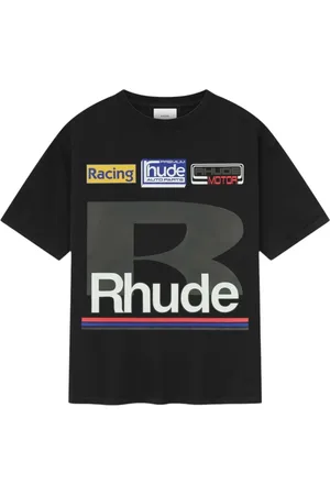 Rhude T-shirt med logotryk