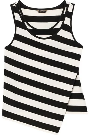 Brooks Brothers Stribet tanktop i bomuld