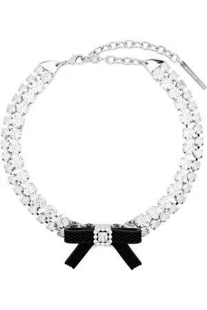 Shushu/Tong X Yvmin choker-halskæde med sløjfedetalje