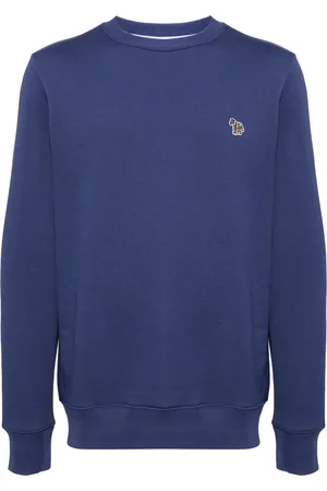 Paul Smith Zebra sweatshirt i økologisk bomuld med logotryk