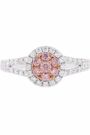 HYT Jewelry Argyle forlovelsering i 18 karat hvidguld med lyserød diamant