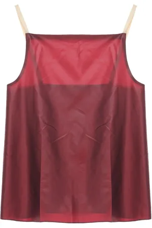 Carven Camisole-top med gennemsigtigt panel
