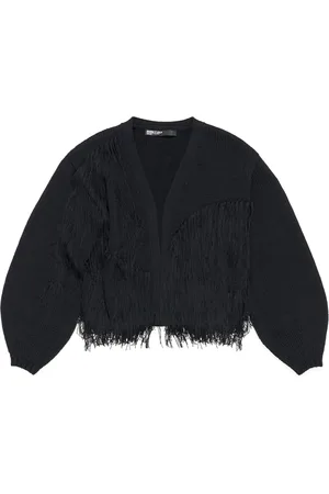 Bimba y Lola Cardigan med frynser