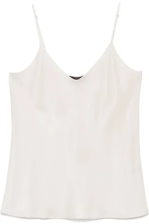 LORENA ANTONIAZZI Tanktop i crepe