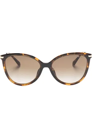 Michael Kors Cat eye-solbriller med skildpaddeeffekt
