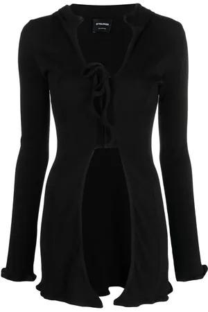 OTTOLINGER Cardigan i strik med bindelukning foran