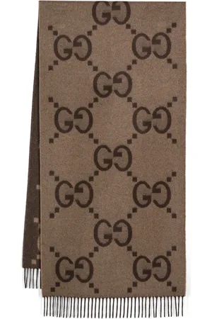 Gucci Tørklæde i GG Damier-jacquard