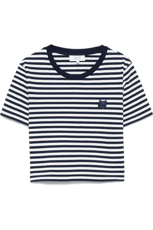 Maison Kitsuné T-shirt med rævemotiv