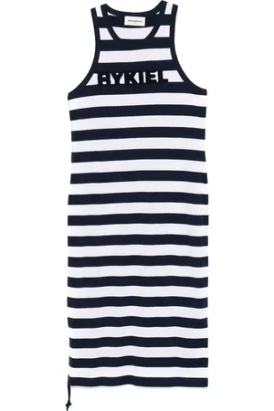 Sonia by Sonia Rykiel Lang kjole med striber