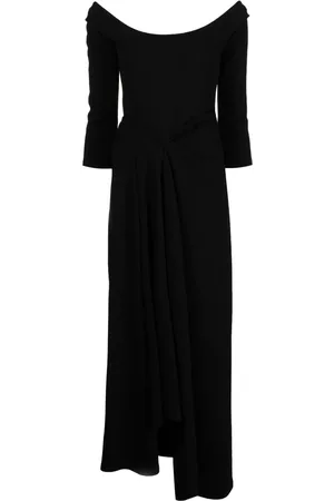 A.W.A.K.E. MODE Draperet kjole med cold-shoulder-snit