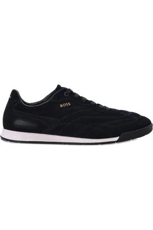 HUGO BOSS Sneakers med paneler i ruskind