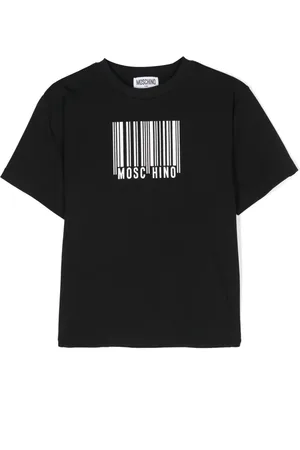 Moschino T-shirt med brokade-tryk