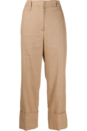 Brunello Cucinelli Cropped bukser med lige ben