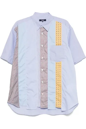 Comme des Garçons Skjorte med patchwork