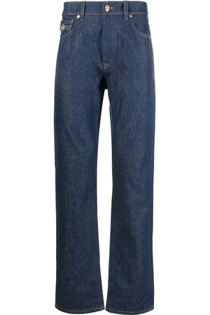 VERSACE Jeans med lige ben og Medusa Head-detalje