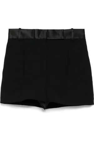 Khaite Shorts med dobbelt læg og svaj