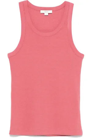 Vince Ribbet tanktop med dyb halsudskæring